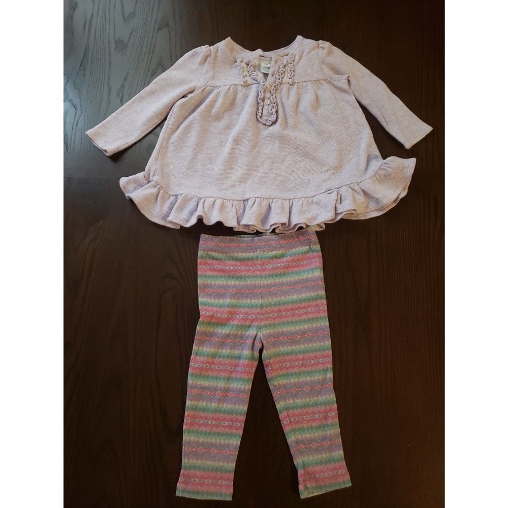 Ralph Lauren Baby Girl's Tunic & Legging Set